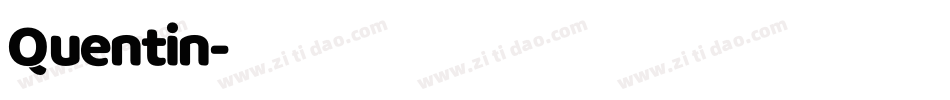 Quentin字体转换