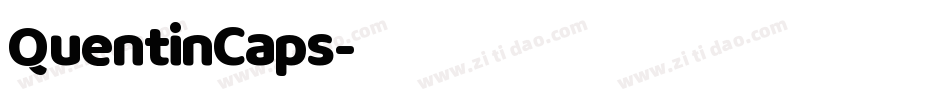 QuentinCaps字体转换