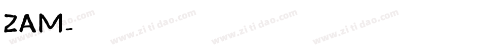 ZAM字体转换