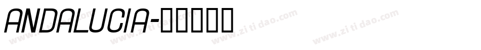 andalucia字体转换