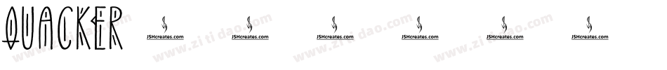 Quacker字体转换