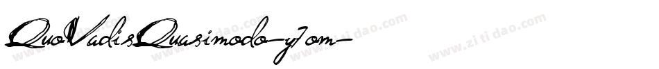 QuoVadisQuasimodo-y7om字体转换