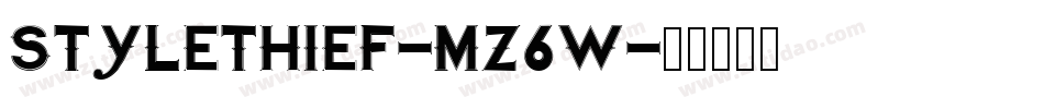 StyleThief-Mz6w字体转换
