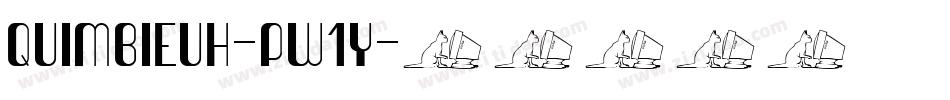 QuimbieUh-pw1y字体转换