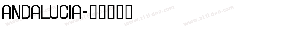 andalucia字体转换