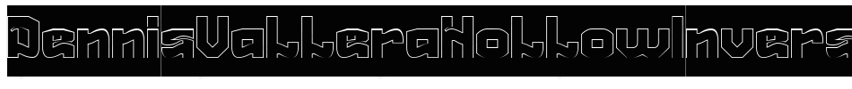 DennisValleraHollowInverse-Dz9E字体转换