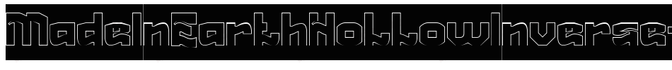MadeInEarthHollowInverse-Yjq4字体转换 MadeInEarthHollowInverse-Yjq4字体转换
