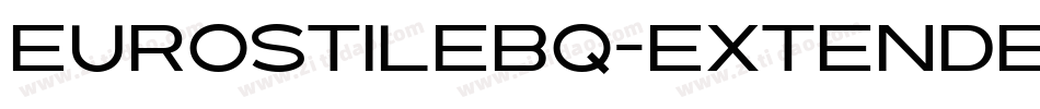 EurostileBQ-Extended字体转换