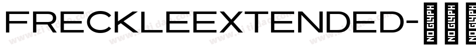 FreckleExtended字体转换
