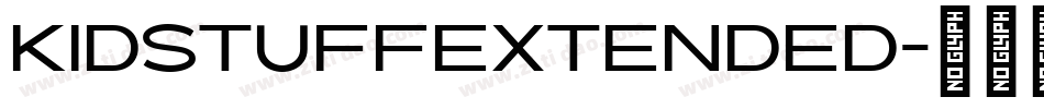 KidstuffExtended字体转换