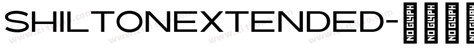 ShiltonExtended字体转换