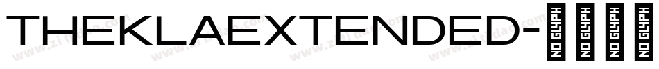 TheklaExtended字体转换