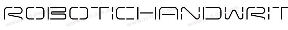 RoboticHandwritten-0ood字体转换