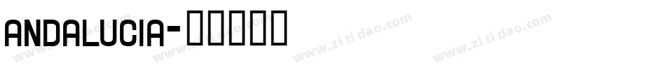 andalucia字体转换