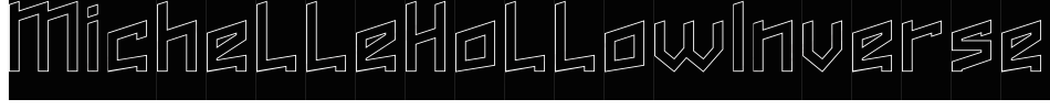 MichelleHollowInverse-GjYA字体转换