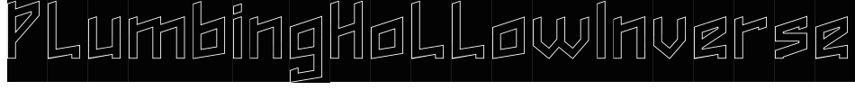 PlumbingHollowInverse-MnJn字体转换