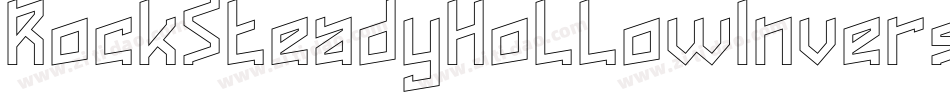 RockSteadyHollowInverse-ZVVP8字体转换