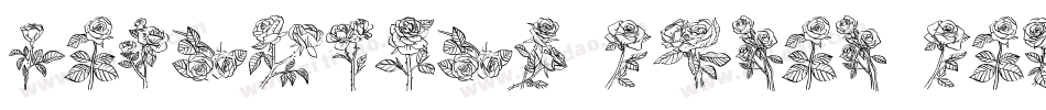 Beautiful-Roses-Regular-2字体转换