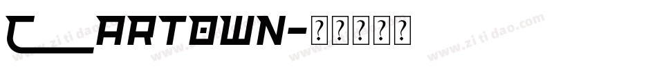 CarTown字体转换