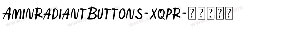 AminRadiantButtons-xqpR字体转换