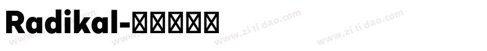 Radikal字体转换