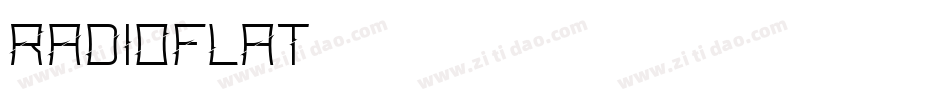 RadioFlat字体转换