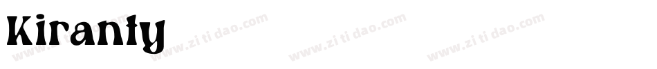 Kiranty字体转换