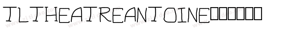 TLTheatreAntoine字体转换