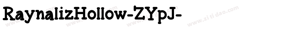 RaynalizHollow-ZYpJ字体转换