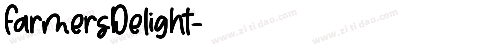 FarmersDelight字体转换