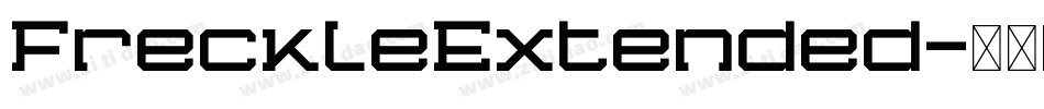 FreckleExtended字体转换