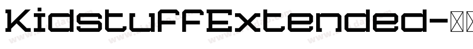 KidstuffExtended字体转换