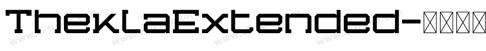 TheklaExtended字体转换