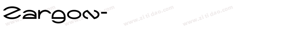 Zargon字体转换