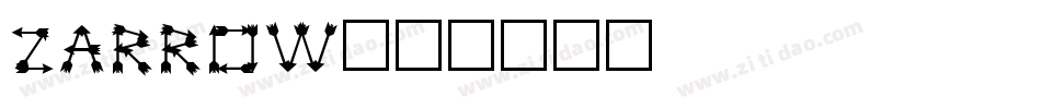 Zarrow字体转换