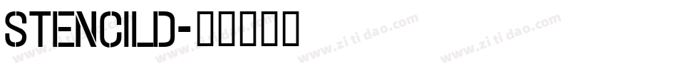 StencilD字体转换