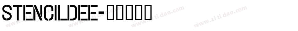 StencilDEE字体转换