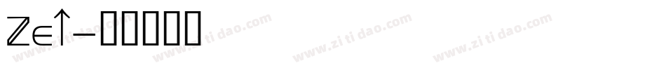 Zed字体转换