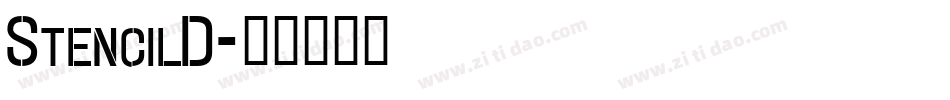 StencilD字体转换