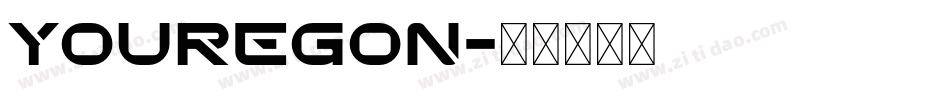 youregon字体转换