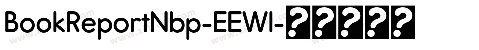 BookReportNbp-EEWl字体转换
