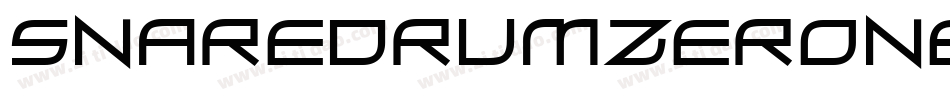 SnaredrumZeroNbp-DBMm字体转换
