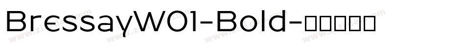 BressayW01-Bold字体转换