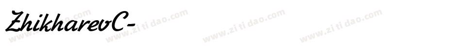 ZhikharevC字体转换