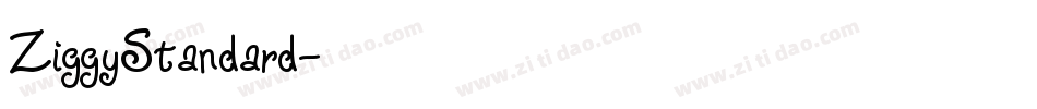 ZiggyStandard字体转换