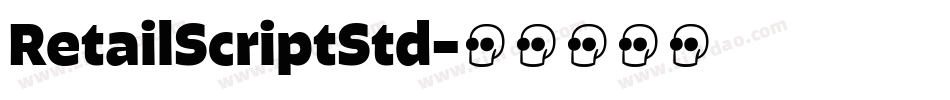 RetailScriptStd字体转换