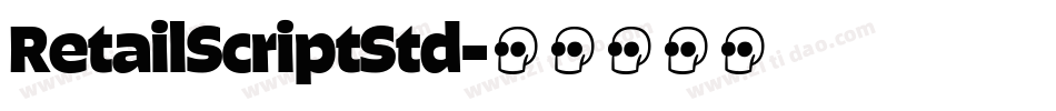 RetailScriptStd字体转换