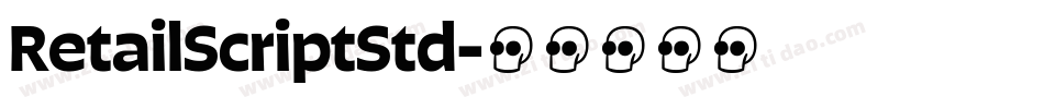 RetailScriptStd字体转换