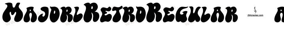 MajorlRetroRegular-aqom字体转换