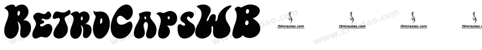 RetroCapsWB字体转换